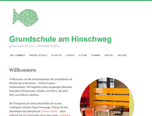 Tablet Screenshot of gs-amhinschweg.de